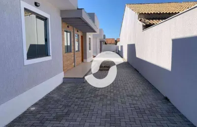 Casa com 2 dormitórios à venda, 72 m² por r$ 330.000,00 - jardim atlântico central (itaipuaçu) - maricá/rj