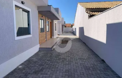 Casa com 2 dormitórios à venda, 72 m² por r$ 325.000,00 - jardim atlântico central (itaipuaçu) - maricá/rj