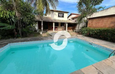 Casa com 4 dormitórios à venda, 255 m² por r$ 760.000,00 - serra grande - niterói/rj