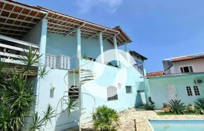 Casa com 6 dormitórios - venda por r$ 850.000 ou aluguel por r$ 6.750/mês - piratininga - niterói/rj