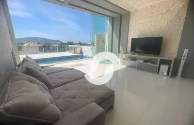Casa com 3 dormitórios à venda, 300 m² por r$ 2.950.000,00 - camboinhas - niterói/rj