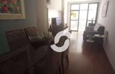 Apartamento com 3 dormitórios à venda, 98 m² por r$ 640.000,00 - santa rosa - niterói/rj