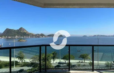 Apartamento à venda, 206 m² por r$ 2.490.000,00 - charitas - niterói/rj