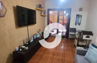 Apartamento com 2 dormitórios à venda, 80 m² por r$ 300.000,00 - fonseca - niterói/rj