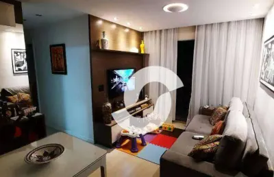 Apartamento com 2 dormitórios à venda, 60 m² por r$ 350.000,00 - fonseca - niterói/rj