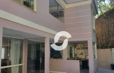 Casa com 3 dormitórios à venda, 230 m² por r$ 950.000,00 - maria paula - niterói/rj
