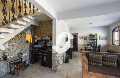 Casa com 3 dormitórios à venda, 195 m² por r$ 1.100.000,00 - santa rosa - niterói/rj