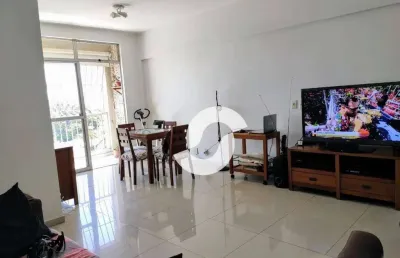 Apartamento com 2 dormitórios à venda, 80 m² por r$ 470.000,00 - centro - niterói/rj