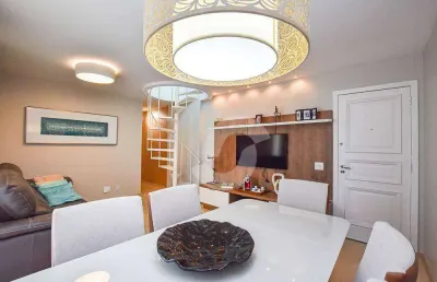 Cobertura com 3 dormitórios à venda, 200 m² por r$ 950.000,00 - icaraí - niterói/rj