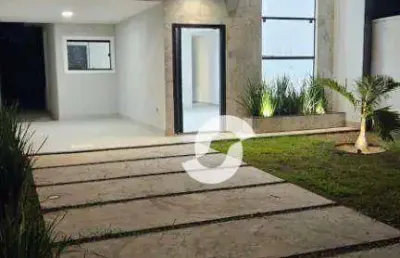 Casa com 3 dormitórios à venda, 120 m² por r$ 670.000,00 - jardim atlântico oeste - maricá/rj