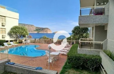 Apartamento à venda, 180 m² por r$ 2.100.000,00 - camboinhas - niterói/rj