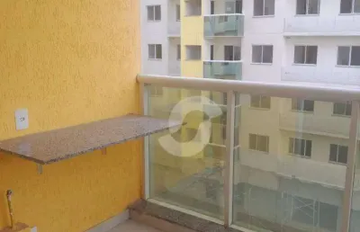 Apartamento com 3 dormitórios à venda, 82 m² por r$ 470.000,00 - largo da batalha - niterói/rj