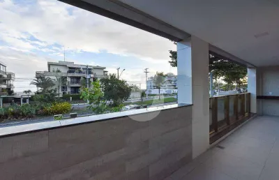 Apartamento com 4 dormitórios à venda, 145 m² por r$ 2.600.000,00 - camboinhas - niterói/rj