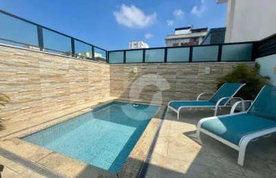 Cobertura à venda, 346 m² por r$ 2.400.000,00 - icaraí - niterói/rj