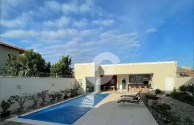 Casa com 4 dormitórios à venda, 310 m² por r$ 1.200.000,00 - jardim atlântico central (itaipuaçu) - maricá/rj