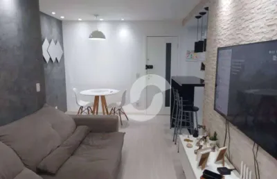 Apartamento com 2 dormitórios à venda, 58 m² por r$ 400.000,00 - pendotiba - niterói/rj