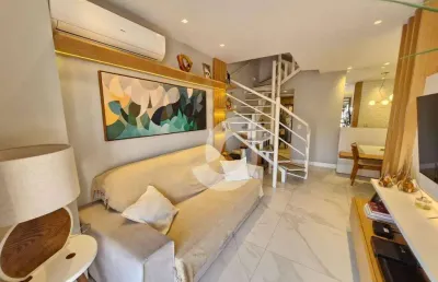 Cobertura com 3 dormitórios à venda, 134 m² por r$ 1.150.000,00 - santa rosa - niterói/rj