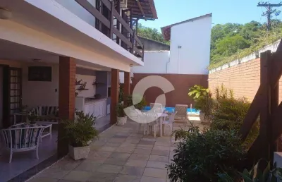 Casa com 4 dormitórios à venda, 290 m² por r$ 1.300.000,00 - maria paula - niterói/rj