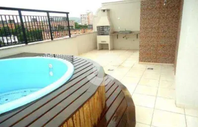Cobertura linear com 2 dormitórios à venda, 110 m² por r$ 999.000 - centro - niterói/rj