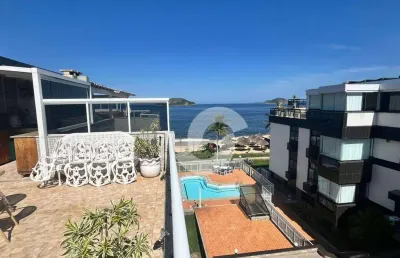 Cobertura vista mar com 3 dormitórios à venda, 248 m² por r$ 2.500.000 - camboinhas - niterói/rj