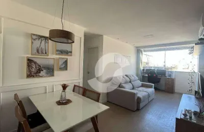 Apartamento à venda, 61 m² por r$ 410.000,00 - santa rosa - niterói/rj