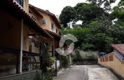 Casa com 2 dormitórios à venda, 76 m² por r$ 245.000,00 - santa bárbara - niterói/rj