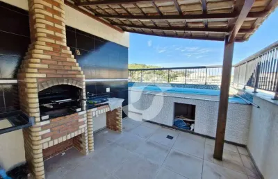 Exclusiva cobertura linear com vista panorâmica – um refúgio no céu de niterói! ??