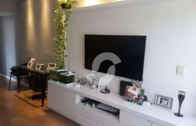 Apartamento com 2 dormitórios à venda, 58 m² por r$ 260.000,00 - barro vermelho - são gonçalo/rj