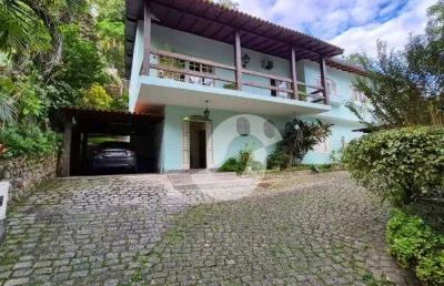 Casa com 4 dormitórios à venda, 342 m² por r$ 2.900.000,00 - itaipu - niterói/rj
