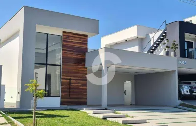 Inoã, verdadeiro clube! casa de alto padrão, fino acabamento, 3 suítes, com varanda gourmet. - r$990mil