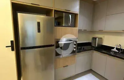 Studio com 1 dormitório à venda, 49 m² por r$ 440.000,00 - icaraí - niterói/rj