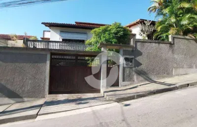 Casa com 4 dormitórios à venda, 244 m² por r$ 1.300.000,00 - jardim icaraí - niterói/rj