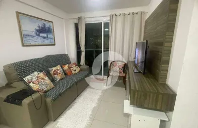 Apartamento maravilhoso com 2 quartos à venda, 85 m² por r$ 560.000 - em condomínio resort em icaraí - niterói/rj