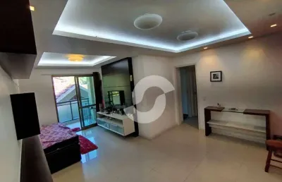 Apartamento com 2 dormitórios à venda, 90 m² por r$ 700.000,00 - são francisco - niterói/rj