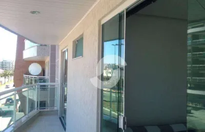 Apartamento com 1 dormitório à venda, 68 m² por r$ 430.000,00 - braga - cabo frio/rj