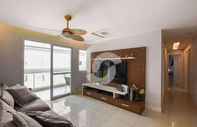 Apartamento à venda, 118 m² por r$ 990.000,00 - santa rosa - niterói/rj