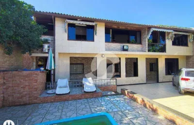 Casa com 6 dormitórios à venda, 290 m² por r$ 1.500.000,00 - itaipu - niterói/rj