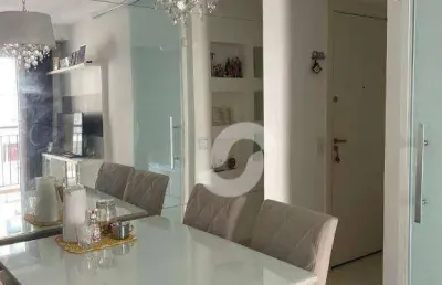 Excelente oportunidade no condomínio mérito barreto! apartamento de frente, totalmente mobiliado, com acabamento em porcelanato em todos os cômodos. c