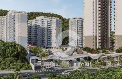 Apartamento com 3 dormitórios à venda, 78 m² por r$ 360.000,00 - rio do ouro - são gonçalo/rj
