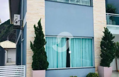Casa com 4 dormitórios à venda, 207 m² por r$ 2.300.000,00 - itaipu - niterói/rj