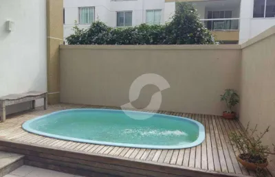 Itaipu - apartamento garden com 3 quartos (1 suíte) 2 vagas e piscina privativa. r$ 890.000