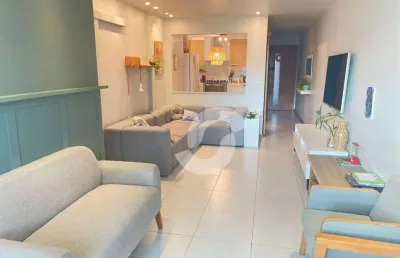 Apartamento à venda, 100 m² por r$ 995.000,00 - piratininga - niterói/rj