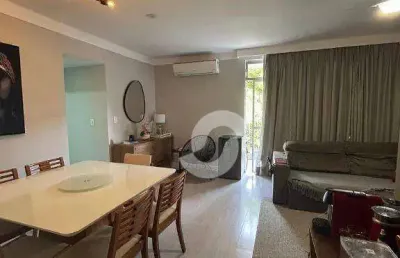 Apartamento com 2 dormitórios à venda, 81 m² por r$ 595.000,00 - ingá - niterói/rj