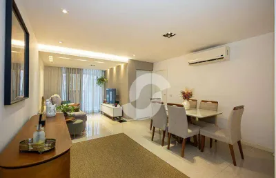 Apartamento com 4 dormitórios à venda, 140 m² por r$ 1.700.000,00 - icaraí - niterói/rj