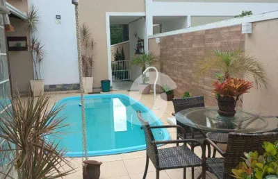 Casa com 3 dormitórios à venda, 141 m² por r$ 850.000,00 - serra grande - niterói/rj