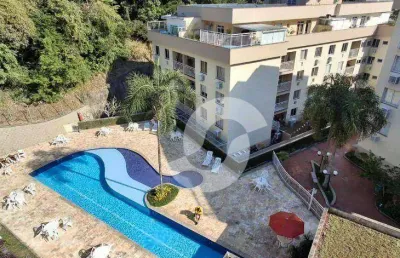 Cobertura com 3 dormitórios à venda, 142 m² por r$ 580.000,00 - maceió - niterói/rj