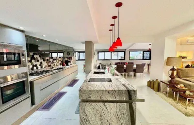 Miolo de icaraí - cobertura linear com 4 dormitórios à venda, 270 m² por r$ 3.600.000 - icaraí - niterói/rj