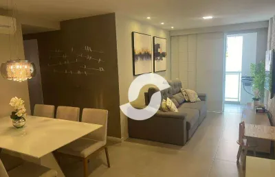 Apartamento com 3 dormitórios à venda, 110 m² por r$ 930.000,00 - icaraí - niterói/rj