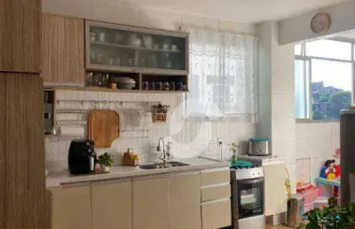 Fonseca! lindo apartamento de 2 quartos com garagem.