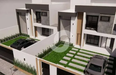 Casa com 4 dormitórios próximo a praia de itaipu, 116 m² por r$ 850.000 - engenho do mato - niterói/rj